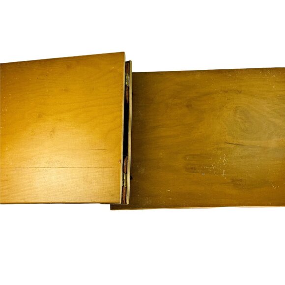 Vintage Wooden Photo Family Album With Hinged Cover U Scrapbook - Picture 7 of 7